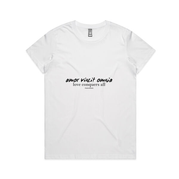 Love Conquers All - AS Colour Maple Tee Thumbnail