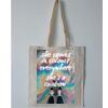 Budget Calico Tote Bag Thumbnail