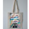 Budget Calico Tote Bag Thumbnail